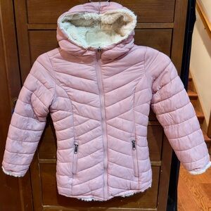 Steve Madden Pink Quilted Kids Jacket